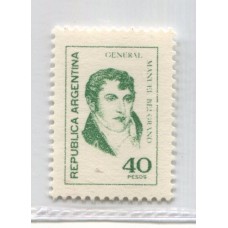 ARGENTINA 1977 GJ 1752A ESTAMPILLA NUEVA MINT U$ 12